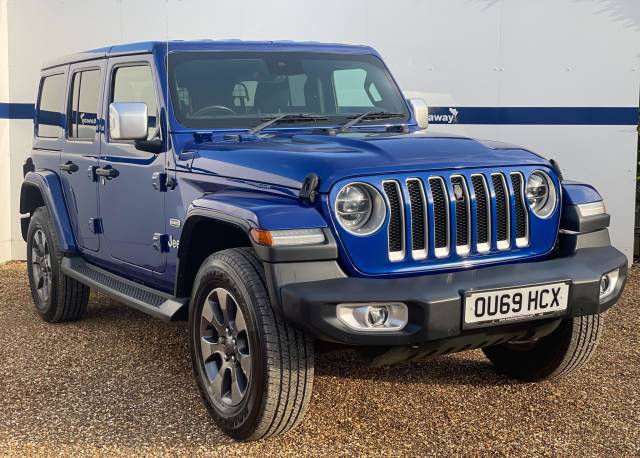Jeep Wrangler 2.0 GME Overland 4dr Auto8 Convertible Petrol BLUE