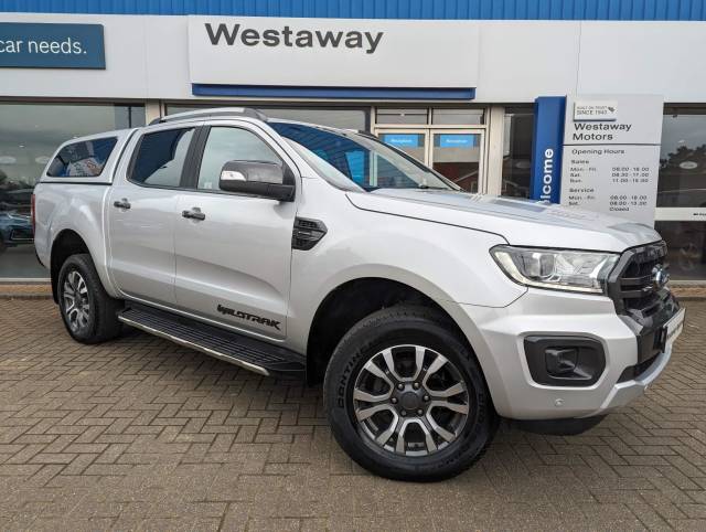 Ford Ranger Pick Up Double Cab Wildtrak 2.0 EcoBlue 213 Auto Pick Up Diesel SILVER