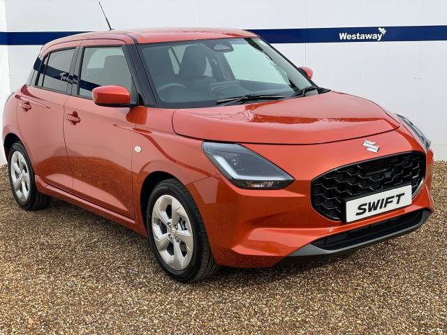 Suzuki Swift 1.2 MHEV Motion Euro 6 (s/s) 5dr Hatchback Hybrid Flame Orange Pearl