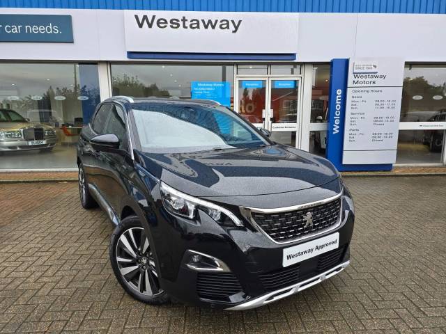 Peugeot 3008 1.5 BlueHDi GT Line Premium 5dr EAT8 Hatchback Diesel BLACK