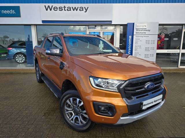 Ford Ranger Pick Up Double Cab Wildtrak 2.0 EcoBlue 213 Auto Pick Up Diesel ORANGE