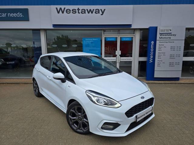 Ford Fiesta 1.0 EcoBoost 125 ST-Line Edition 5dr Hatchback Petrol WHITE