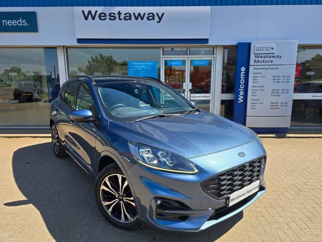 Ford Kuga 2.5 PHEV ST-Line X Edition 5dr CVT Hatchback Petrol / Electric Hybrid BLUE