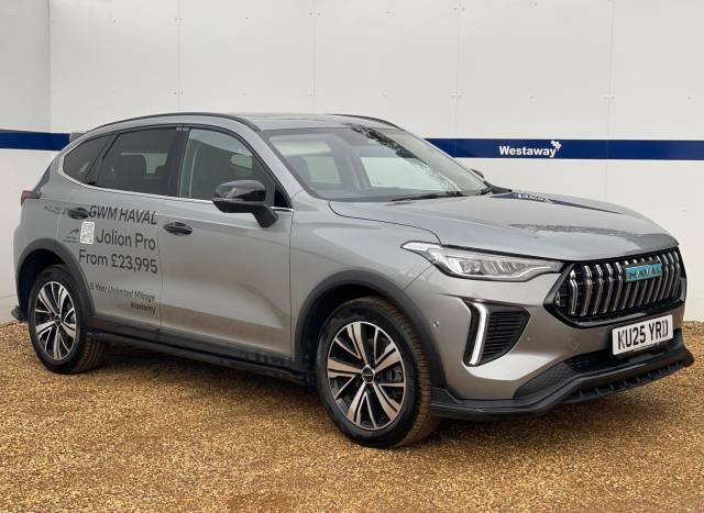 Gwm Haval Jolion Pro 1.5 eHEV Ultra 5dr DHT Hatchback Petrol/Electric Hybrid GREY