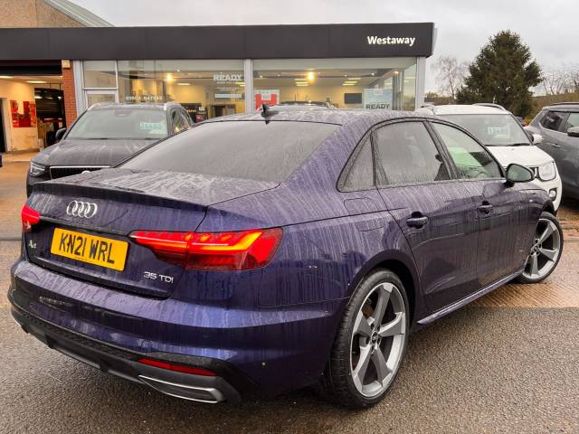 2021 Audi A4 2.0 TDI 35 Black Edition Saloon 4dr Diesel S Tronic Euro 6 (s/s) (163 ps)