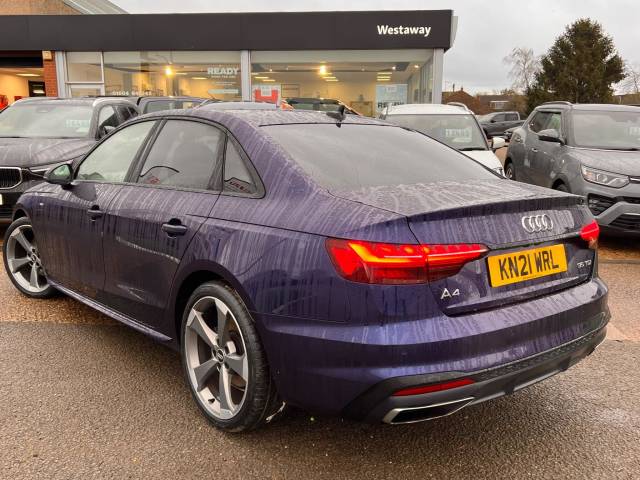 2021 Audi A4 2.0 TDI 35 Black Edition Saloon 4dr Diesel S Tronic Euro 6 (s/s) (163 ps)