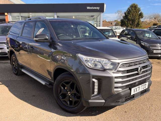SsangYong Musso 2.2 Double Cab Pick Up Saracen Auto Pick Up Diesel GREY