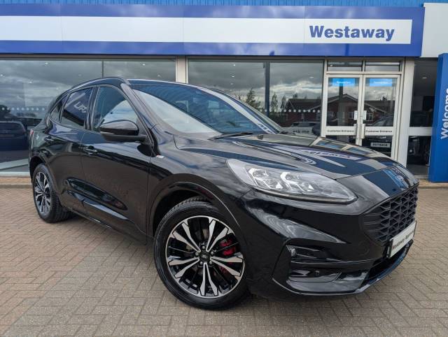 Ford Kuga 2.5 FHEV ST-Line X Edition 5dr CVT Hatchback Petrol/Electric Hybrid BLACK