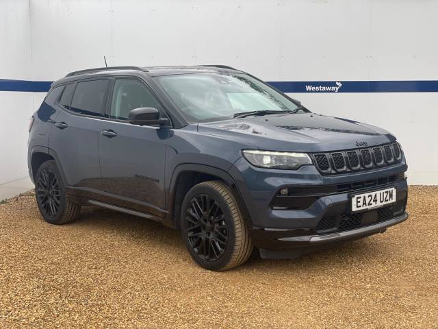 Jeep Compass 1.5 T4 e-Torque Hybrid S Model 5dr DCT Estate Petrol BLUE/BLACK