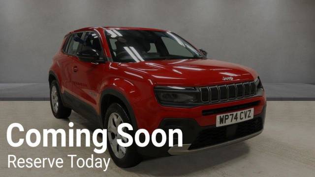 Jeep Avenger 1.2 Altitude 5dr Hatchback Petrol RED