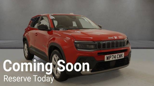 Jeep Avenger 1.2 Altitude 5dr Hatchback Petrol RED