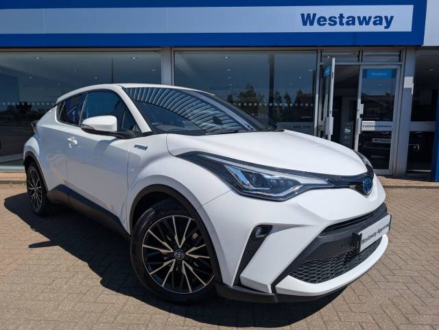 Toyota C-HR 1.8 Hybrid Excel 5dr CVT Hatchback Petrol/Electric Hybrid WHITE