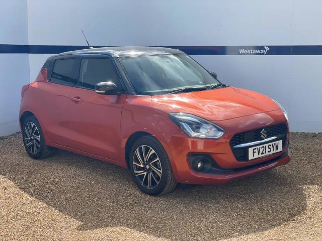 Suzuki Swift 1.2 Dualjet 83 12V Hybrid SZ5 5dr Auto Hatchback Petrol ORANGE