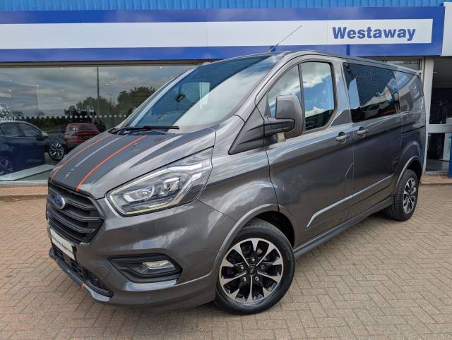 2021 Ford Transit Custom 2.0 EcoBlue 185ps Low Roof D/Cab Sport Van