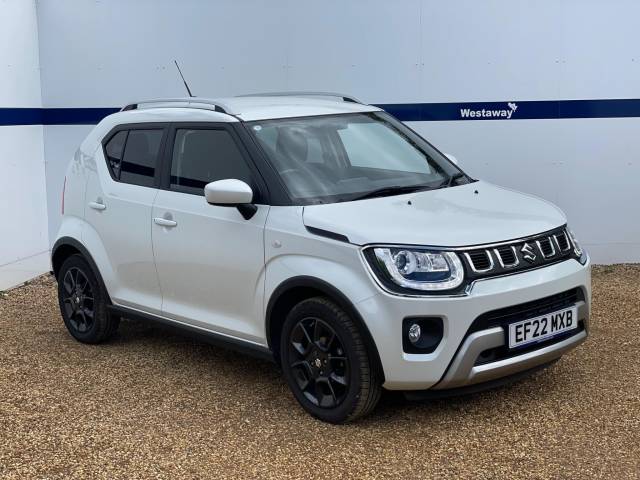 Suzuki Ignis 1.2 Dualjet 12V Hybrid SZ-T 5dr CVT Hatchback Petrol WHITE