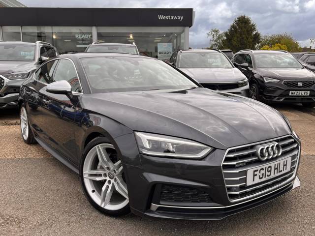 Audi A5 2.0 40 TDI Quattro S Line 5dr S Tronic Hatchback Diesel GREY