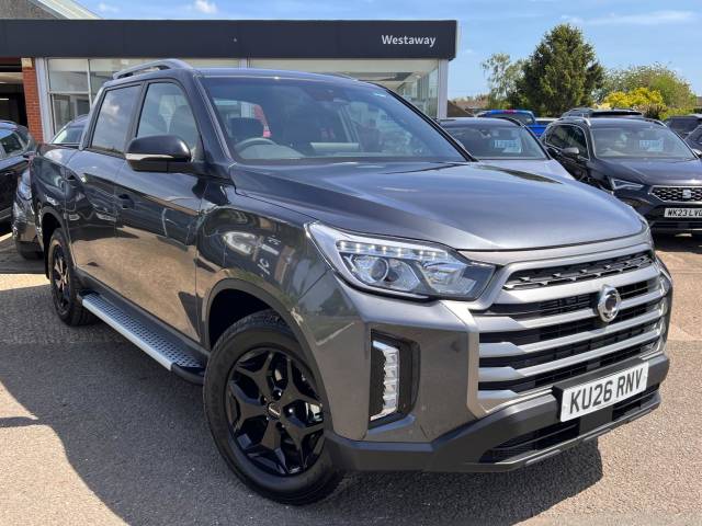 KGM Musso 2.2 Double Cab Pick Up Saracen Auto Pick Up Diesel GREY