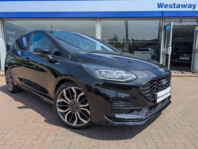Ford Fiesta 1.0 EcoBoost ST-Line X 5dr Hatchback Petrol BLACK