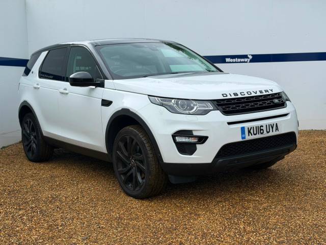 Land Rover Discovery Sport 2.0 TD4 180 HSE Luxury 5dr Auto Estate Diesel WHITE