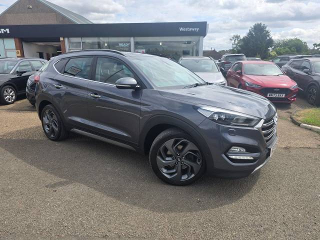 Hyundai TUCSON 2.0 CRDi 185 Premium SE 5dr Auto Estate Diesel GREY