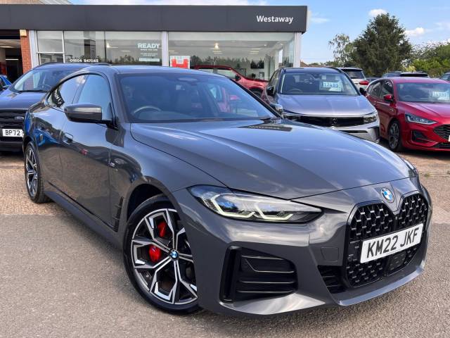 BMW 4 Series Gran Coupe 2.0 420i M Sport Pro Edition 5dr Step Auto Coupe Petrol GREY