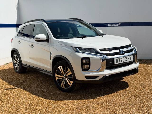 Mitsubishi ASX 2.0 Exceed 5dr CVT 4WD Hatchback Petrol WHITE