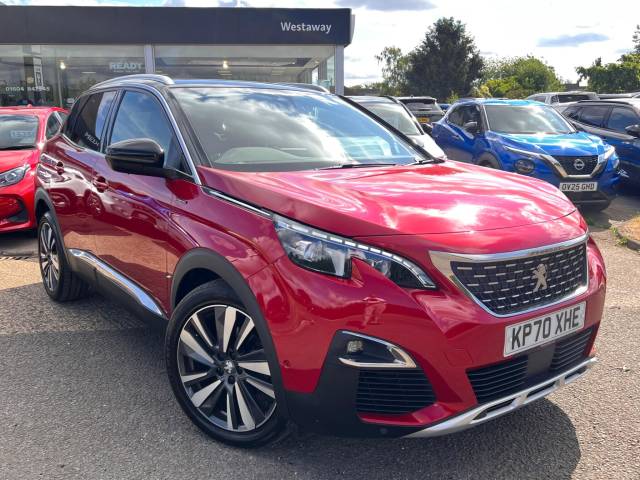 Peugeot 3008 1.2 PureTech GT Line Premium 5dr EAT8 Hatchback Petrol RED