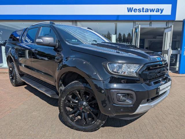 Ford Ranger Pick Up Double Cab Wildtrak 2.0 EcoBlue 213 Auto Pick Up Diesel BLACK