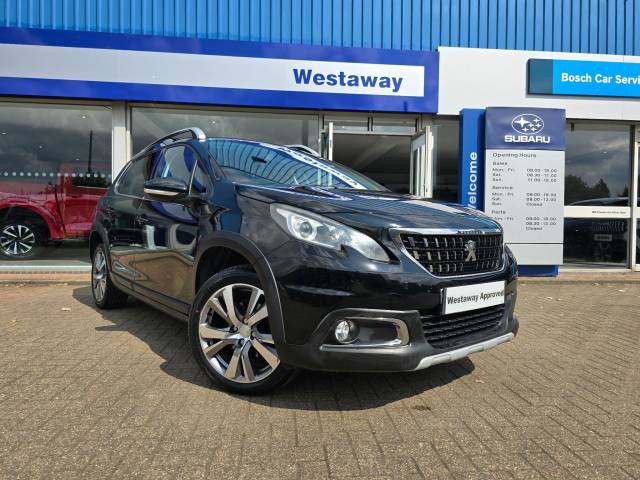 Peugeot 2008 1.2 PureTech 110 Allure 5dr EAT6 Hatchback Petrol BLACK
