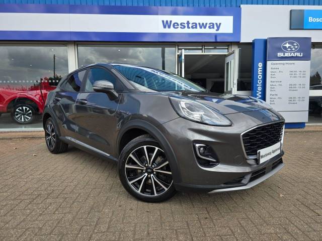 Ford Puma 1.0 EcoBoost Titanium 5dr Hatchback Petrol GREY