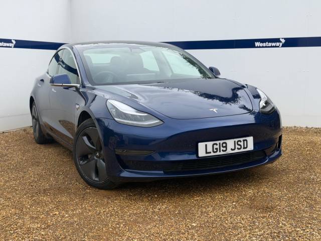 Tesla Model 3 0.0 Long Range AWD 4dr Auto Saloon Electric BLUE