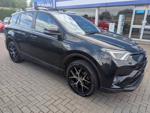 Toyota Rav4 2.5 VVT-i Hybrid Icon TSS 5dr CVT Estate Petrol/Electric Hybrid BLACK