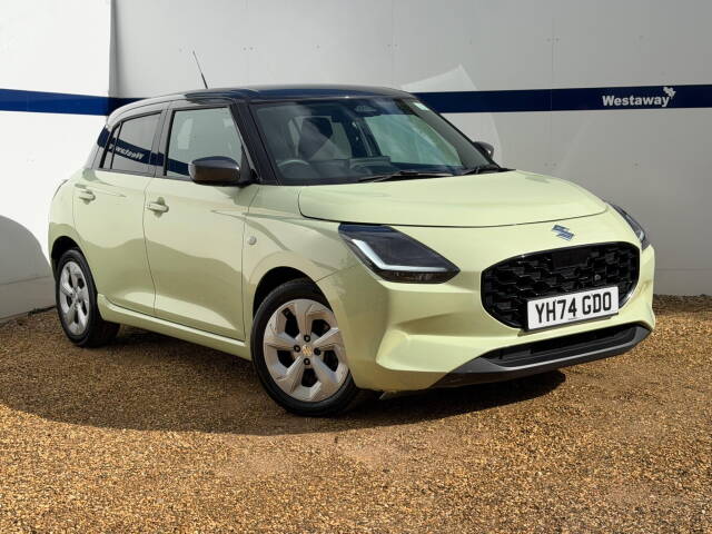 Suzuki Swift 1.2 Mild Hybrid Motion 5dr CVT Hatchback Petrol YELLOW
