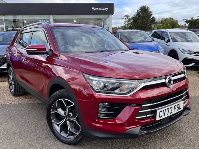 SsangYong Korando 1.5 Ventura 5dr Auto Estate Petrol RED