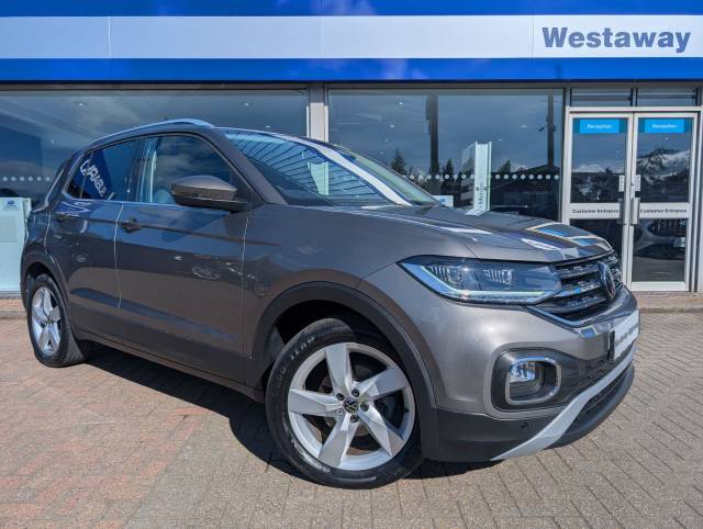 Volkswagen T-cross 1.0 TSI 110 SEL 5dr DSG Hatchback Petrol GREY