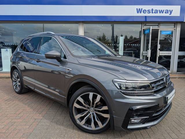 Volkswagen Tiguan 2.0 TDi 150 4Motion R-Line Tech 5dr DSG Estate Diesel GREY