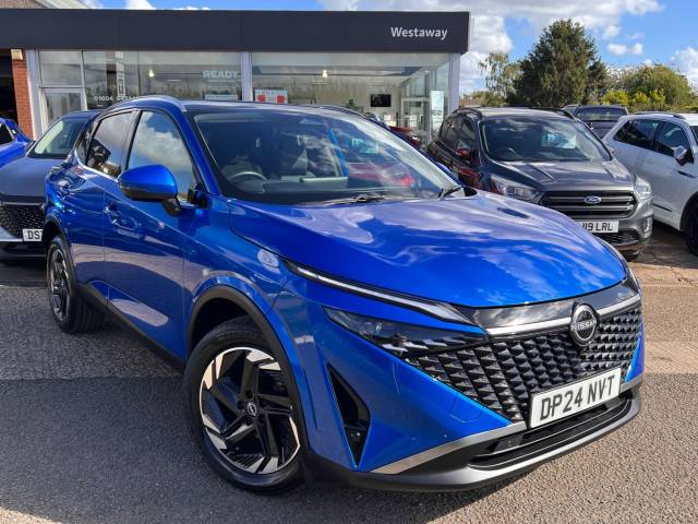 Nissan Qashqai 1.3 DiG-T MH 158 N-Connecta 5dr Xtronic Hatchback Petrol BLUE