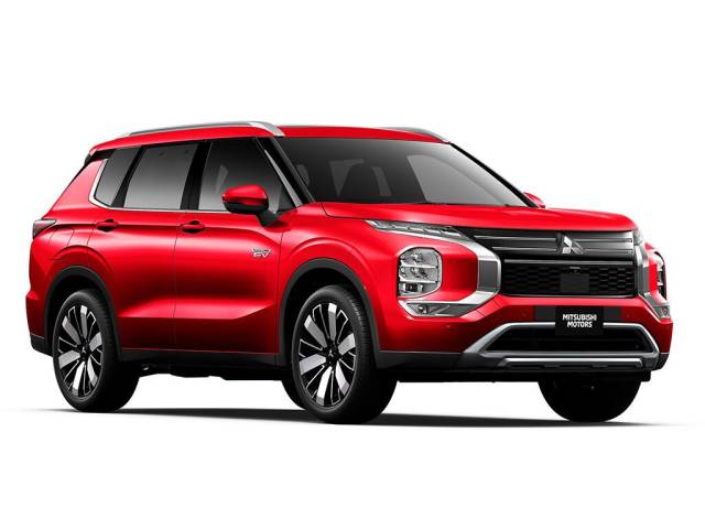 Mitsubishi Outlander 2.4 22.7kWh Nativa CVT 4WD Euro 6 (s/s) 5dr SUV Hybrid Red Diamond
