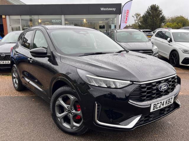 Ford Kuga 2.5 PHEV ST-Line 5dr CVT Hatchback Petrol / Electric Hybrid BLACK