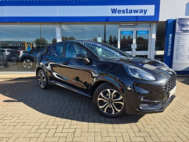 Ford Puma 1.0 EcoBoost Hybrid mHEV ST-Line 5dr Hatchback Petrol BLACK