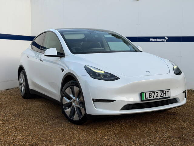 Tesla Model Y 0.0 Long Range AWD 5dr Auto MPV Electric WHITE