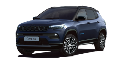 New Jeep Compass - Blue Shade and Black Roof